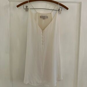 LOFT Camisole with Covered Buttons